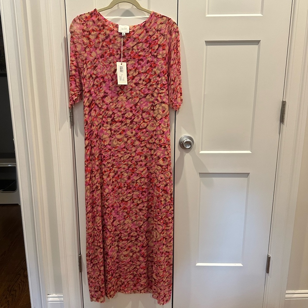 NWT Johnny Was Mesh Mina Mini Dress Size XL